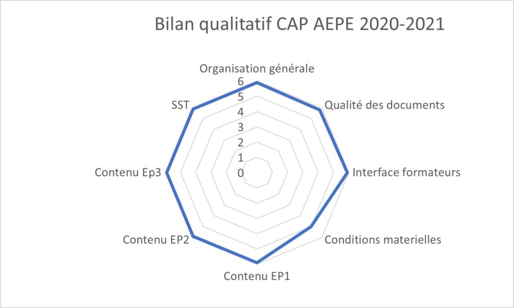 Bilan satisfaction CAP AEPE 20-21